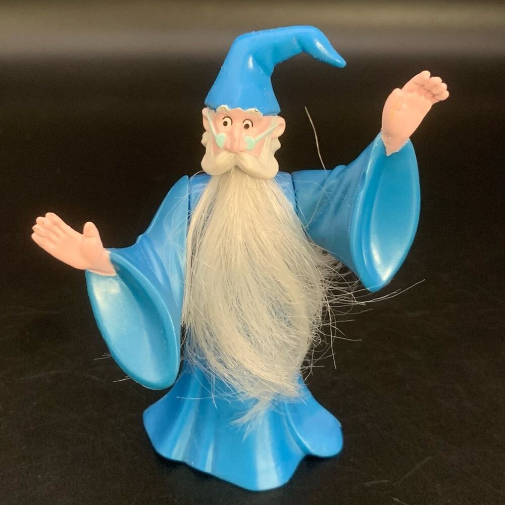 1995 Disney The Sword In The Stone Merlin Wizard Action Figure Collectible